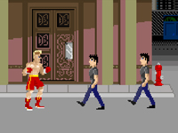 لعبة كلاسيكية وملاكمة الشوارع