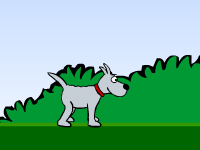 لعبة مغامرة الكلب روبي في الحديقة الخضراء